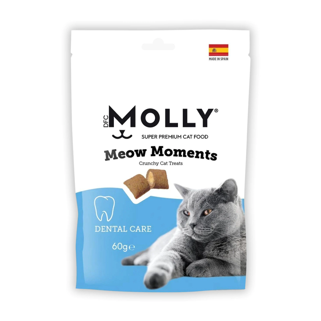 Molly Meow Moments Dental Care Diş Bakımı İçin Kedi Ödül Maması 60 Gr