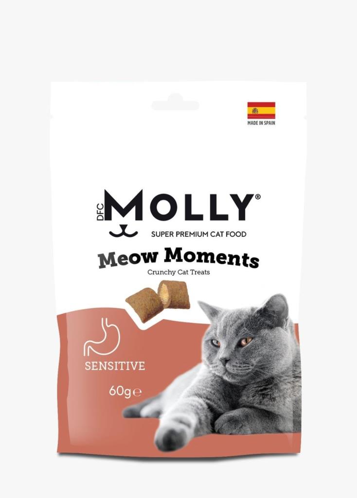 Molly Meow Moments Sensitive Hassas Kediler İçin Kedi Ödül Maması 60 Gr