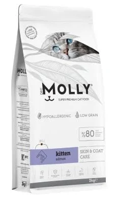 Molly Yavru Kedi Maması Somonlu 2 Kg