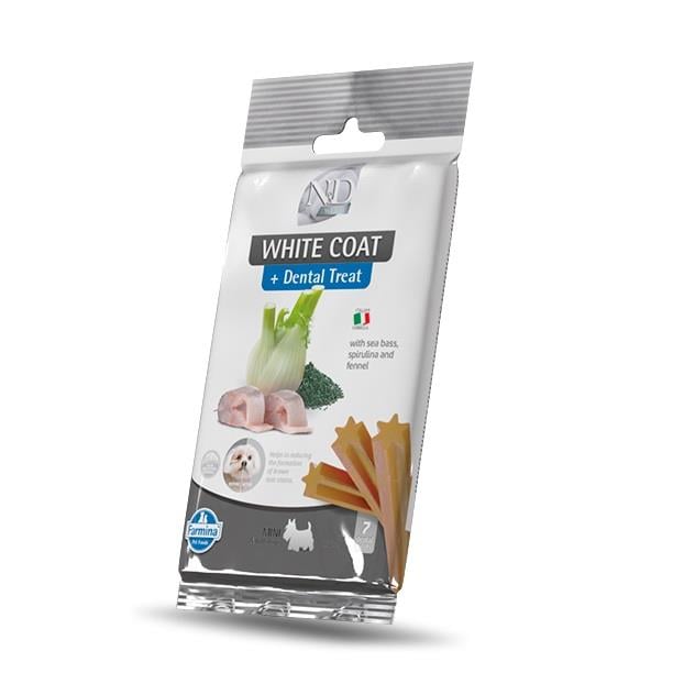 N&D Dental Treat White Coat Mini Köpek Ödülü 60 Gr