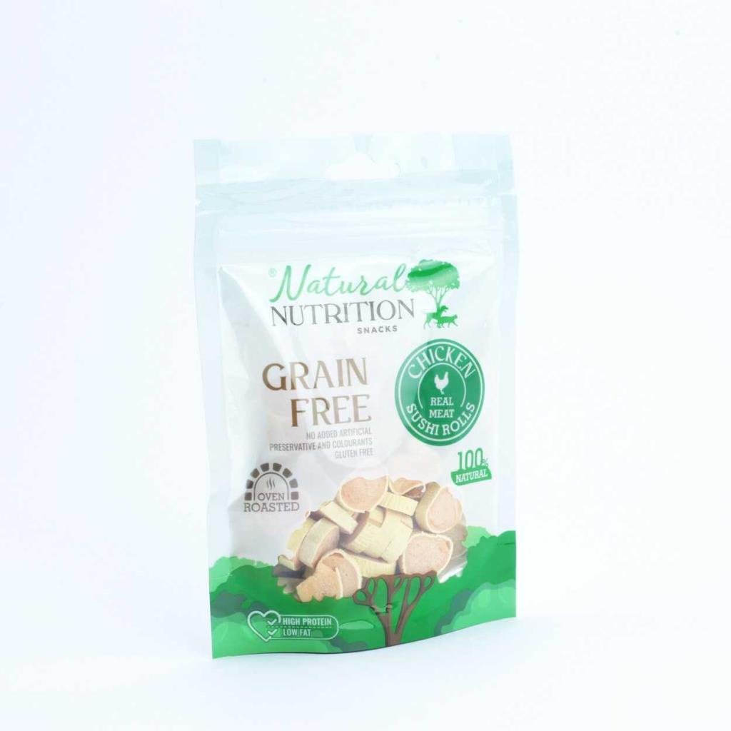 Natural Nutrition Natural Nutrition Snacks Tavuk Eti Kalsiyum Kemik Köpek Ödülü 75 Gr