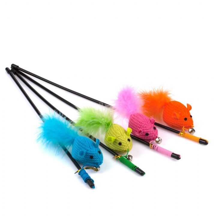 Nunbell Cats Kedi Olta Oyuncağı Fare