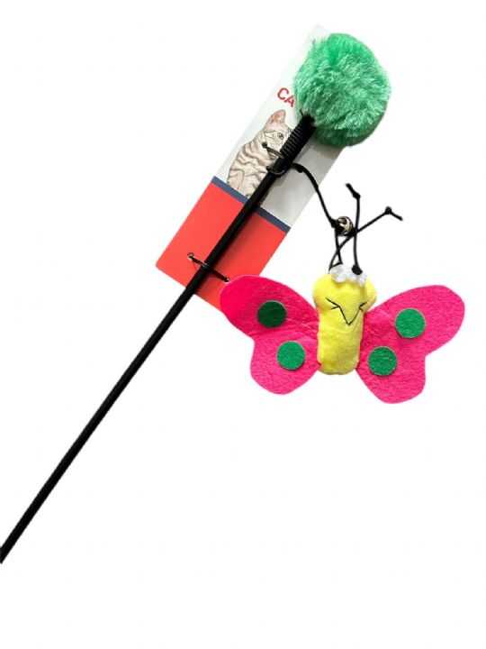 Nunbell Cats Kedi Olta Oyuncağı Kelebek