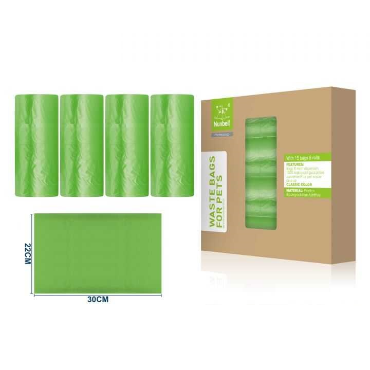 Nunbell Yedekli Dışkı Torbası 12'Li