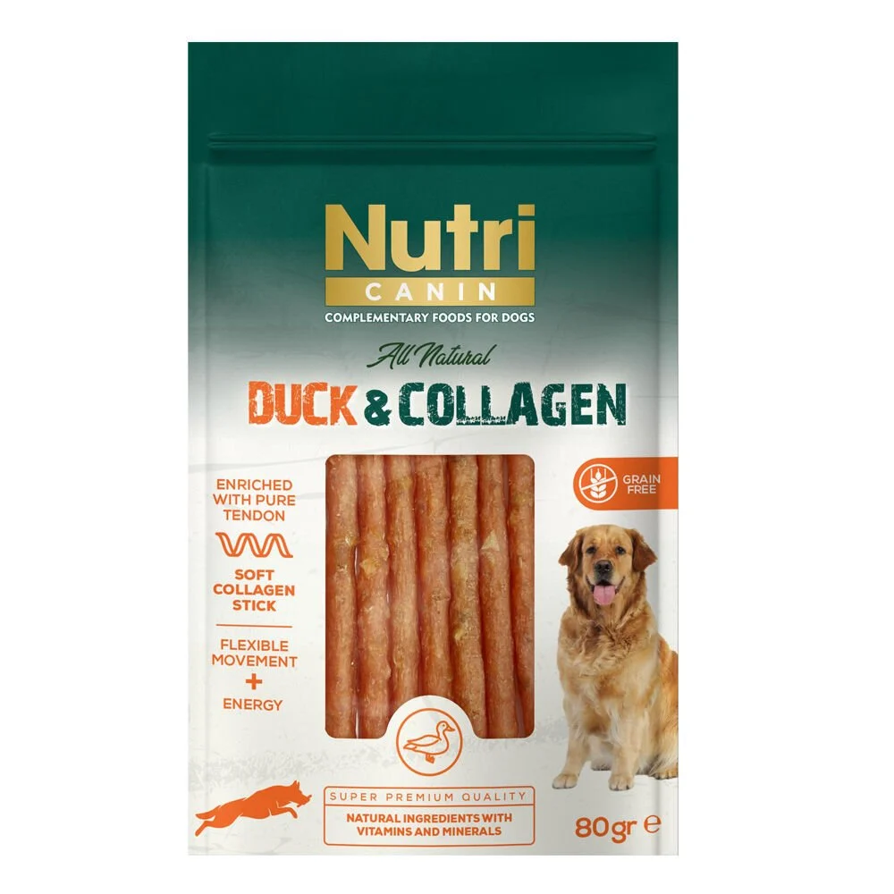 Nutri Canin Duck Collagen Ördekli Köpek Ödülü 80 Gr