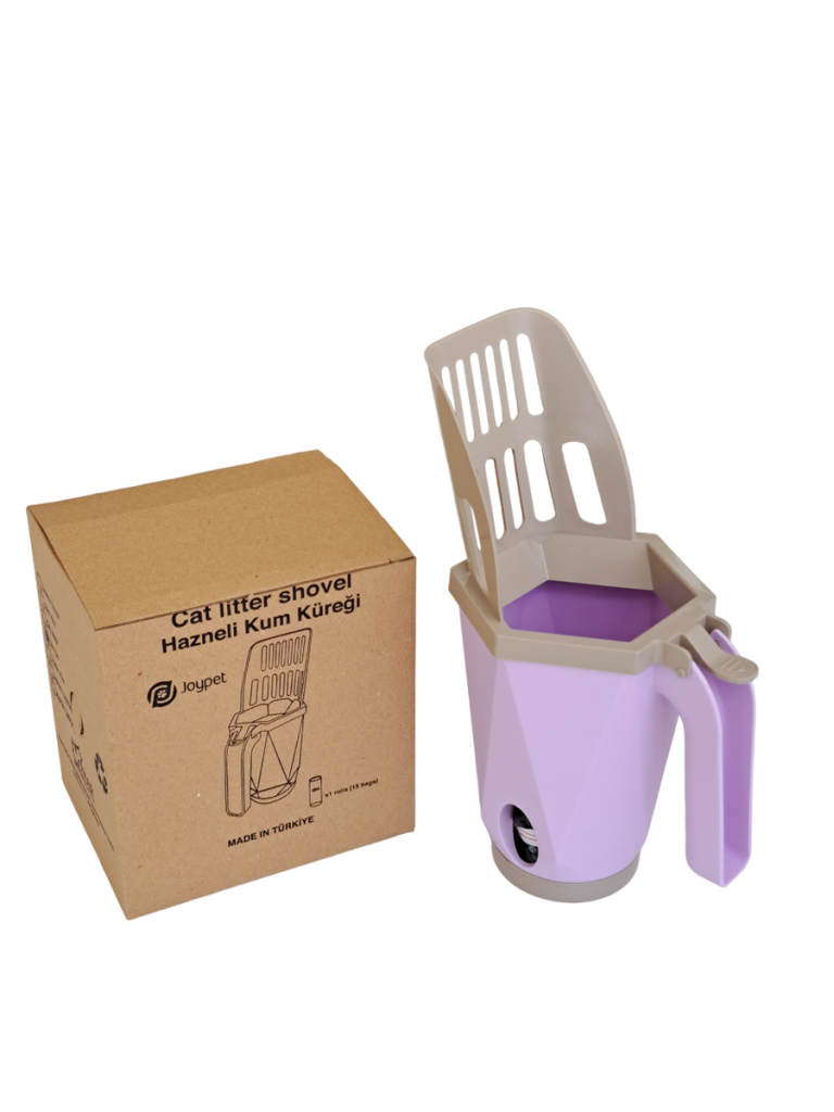 Pet Pretty Hazneli Kedi Desen Kürek