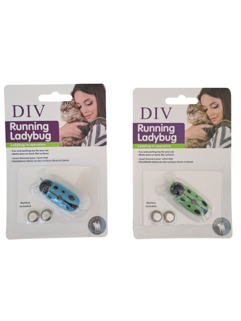 Pet Pretty Kedi Köpek Oyuncağı Pilli Hareketli Uğur Böceği