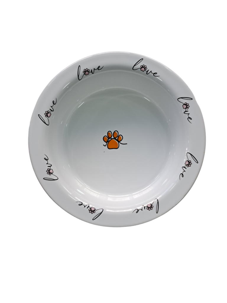 Pet Pretty Kedi ve Köpek Seramik Derin Mama Su Kabı 520 ml