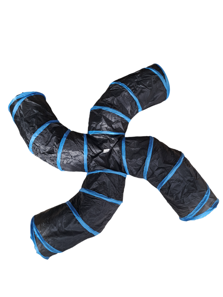 Pet Pretty Kıvrımlı 4 Yollu Siyah Kedi Oyun Tüneli