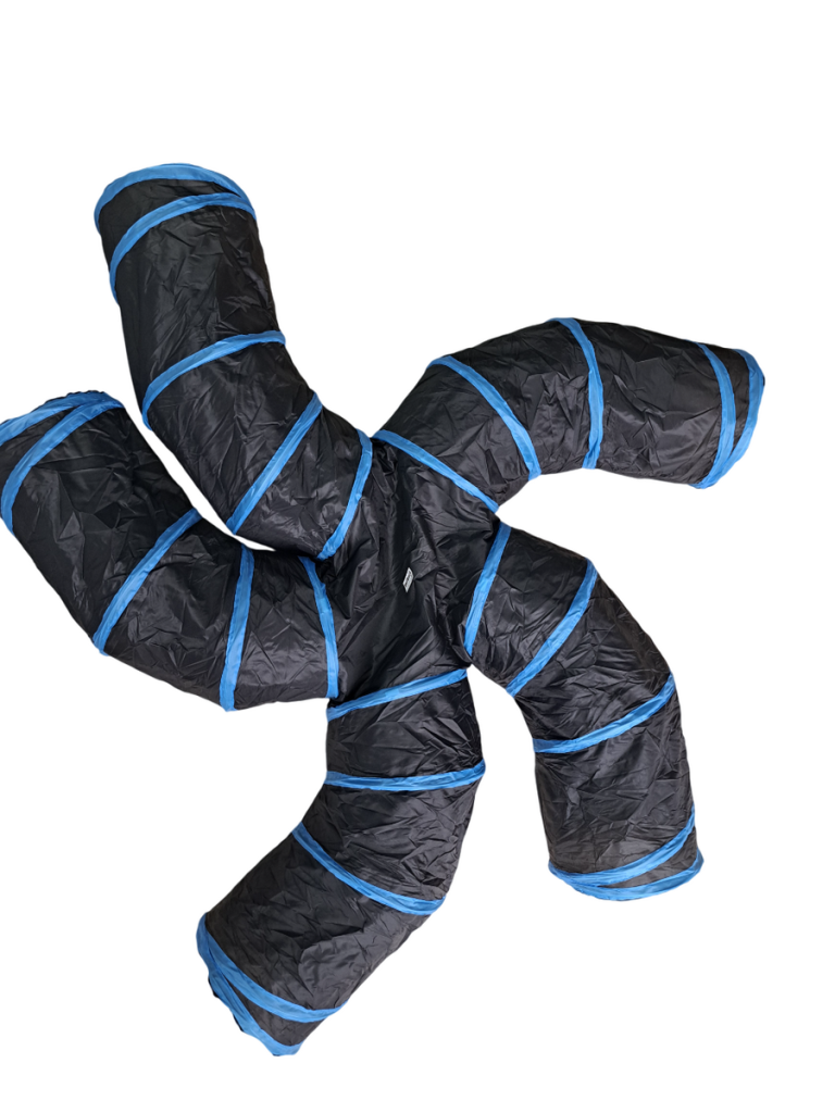 Pet Pretty Kıvrımlı 5 Yollu Siyah Kedi Oyun Tüneli