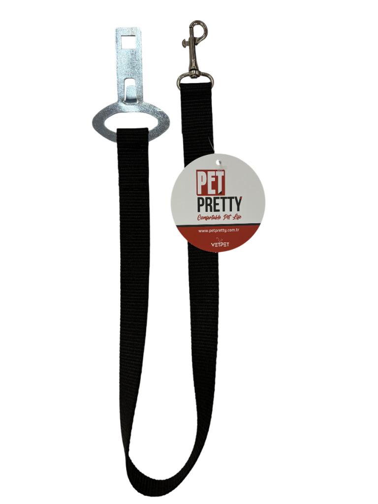 Pet Pretty Köpek Emniyet Kemeri Siyah 40X65 Cm