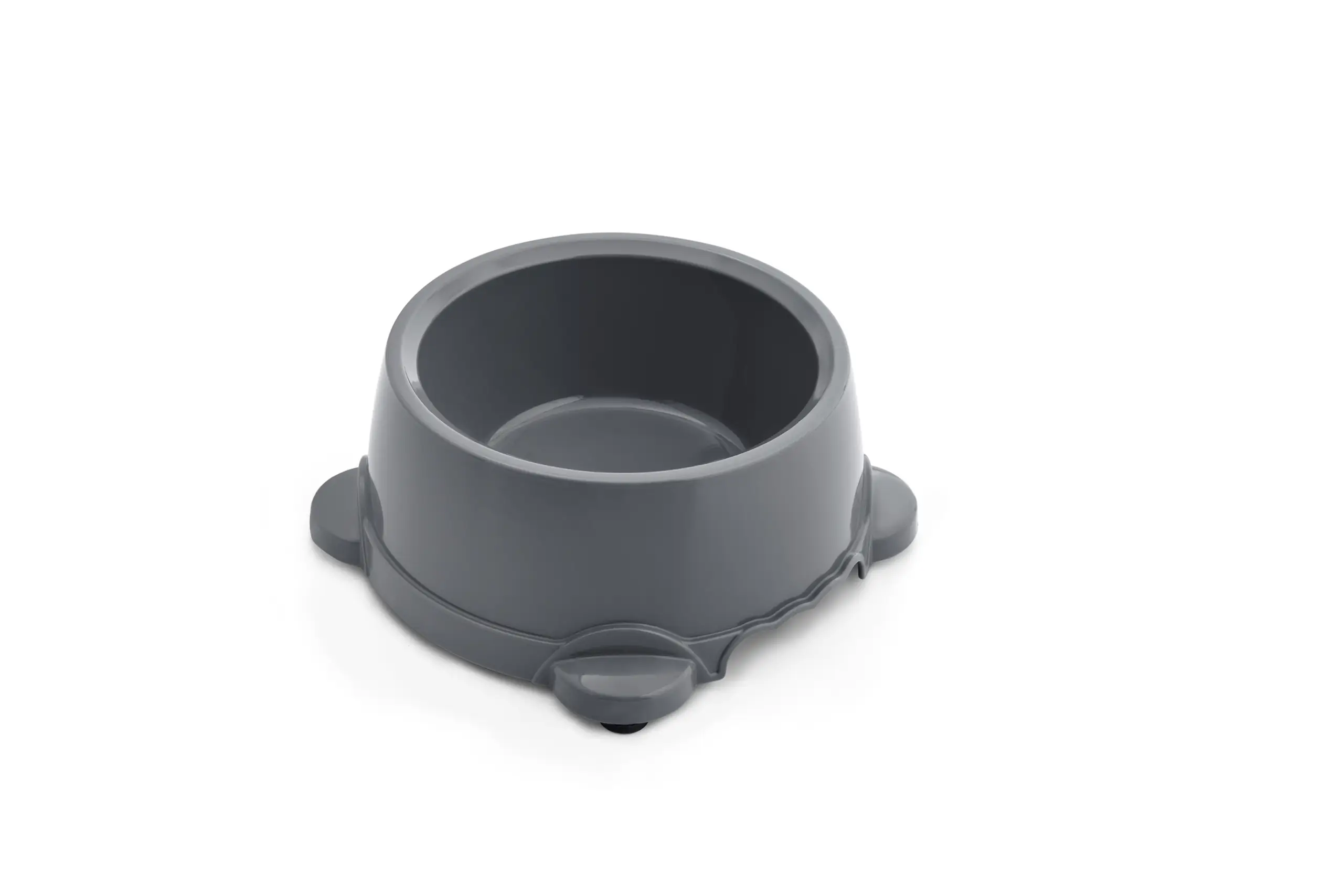 Polimod Tyrus Kedi Köpek Mama Su Kabı Gri 750 ml