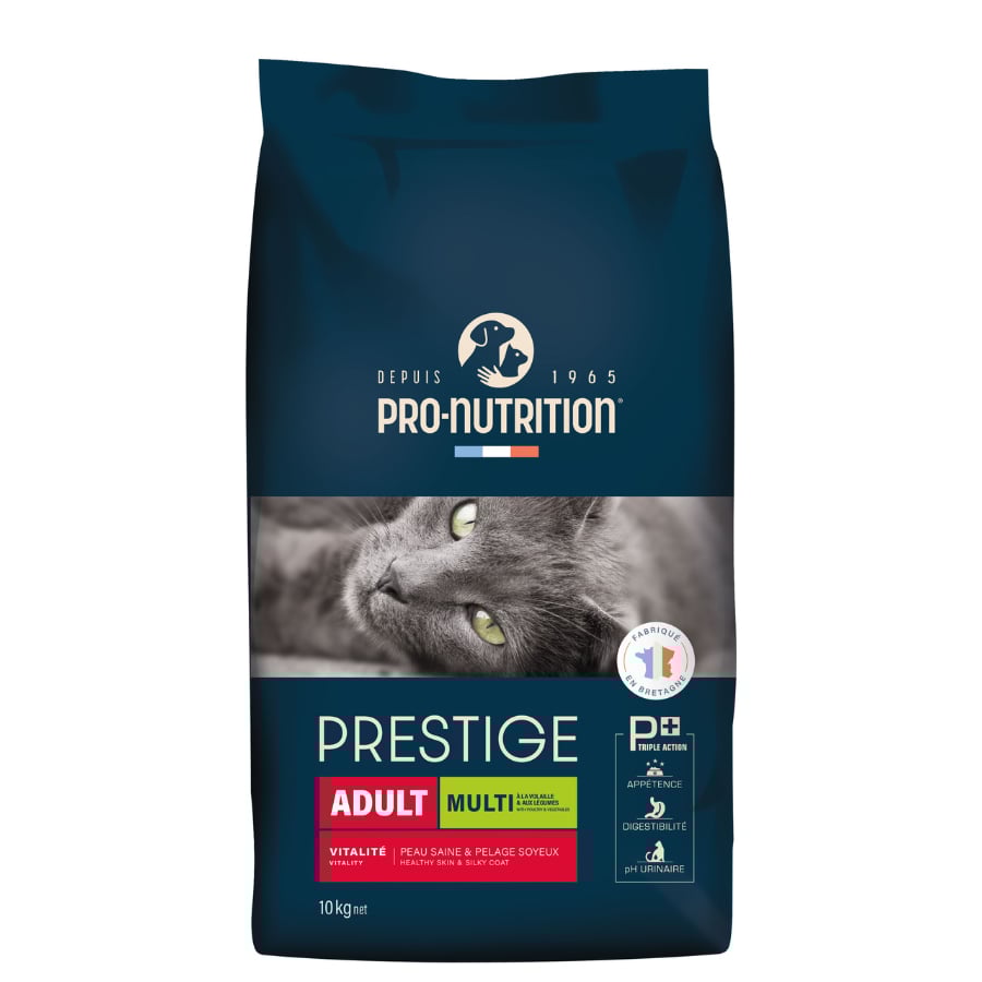 Pro Nutrition Prestige Multi Kümes Hayvanlı Yetişkin Kedi Maması 10 Kg