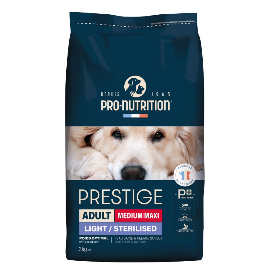 Pro Nutrition Prestige Sterilised Orta Büyük Irk Kısırlaştırılmış Yetişkin Köpek Maması 3 Kg