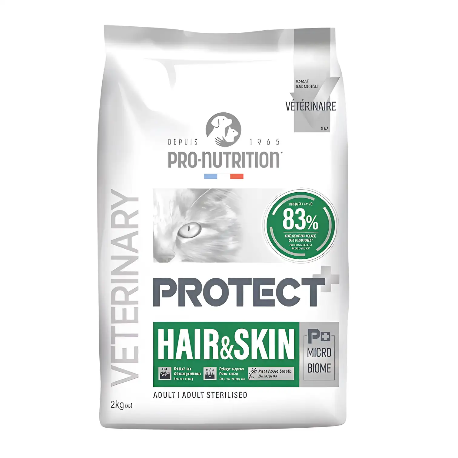 Pro Nutrition Protect Veterinary Tüy ve Cilt Bakımı Kedi Maması 2 Kg