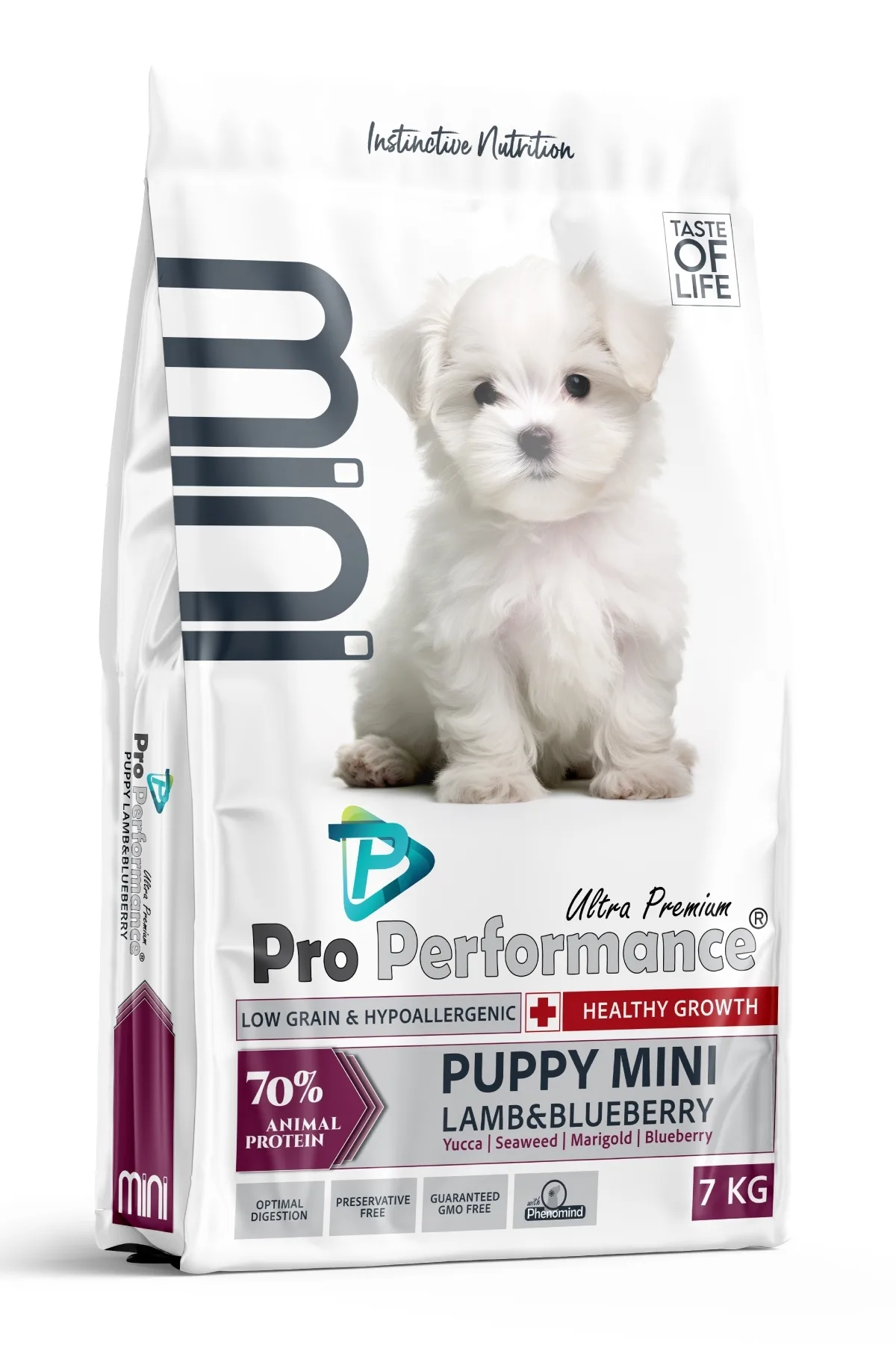 Pro Performance Mini Blueberry Kuzu Etli Yavru Köpek Maması 7 Kg