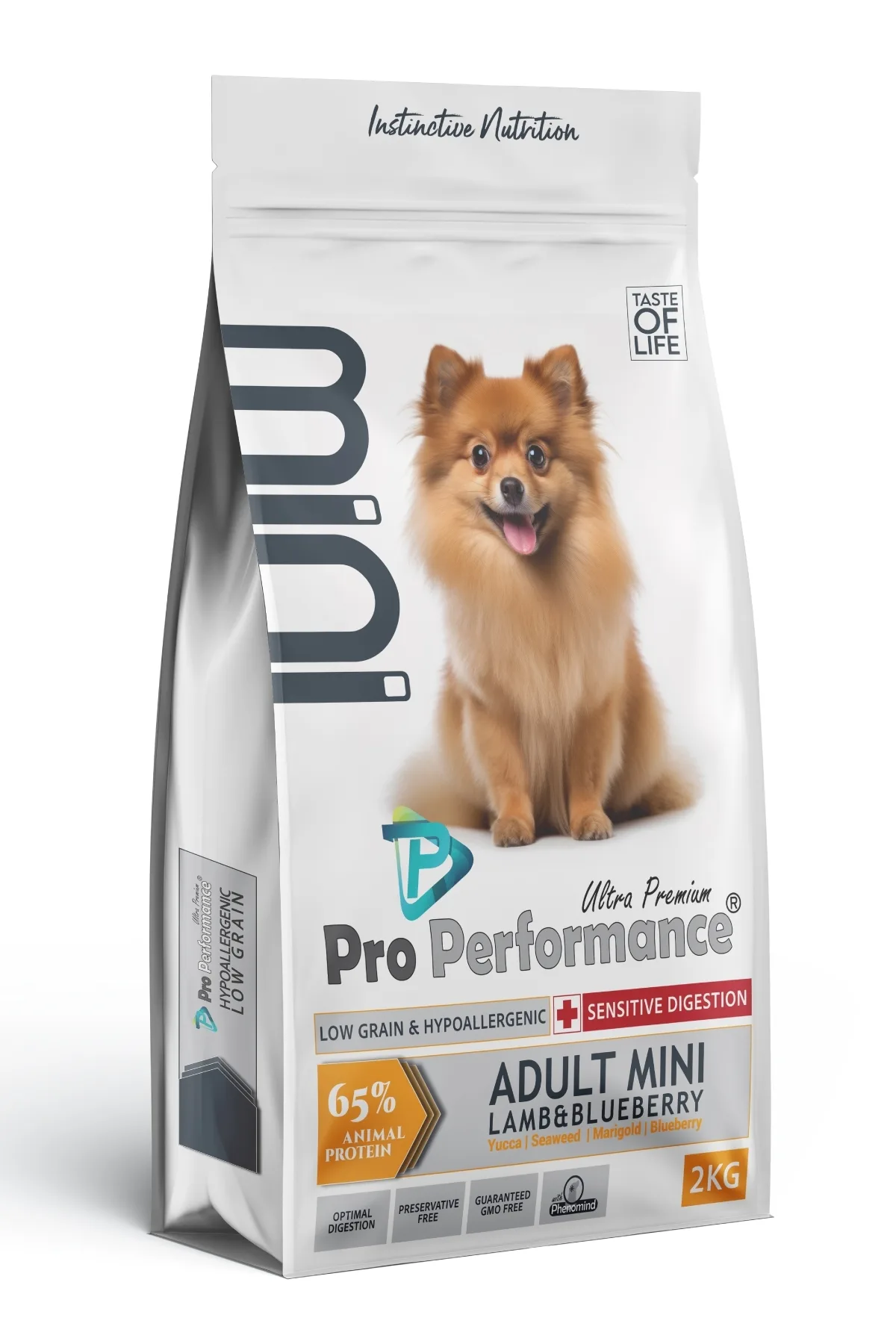 Pro Performance Mini Blueberry Kuzu Etli Yetişkin Köpek Maması 2 Kg