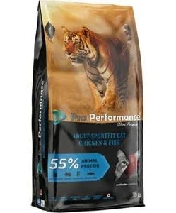 Pro Performance Sport Fit Tavuklu ve Balikli Yetişkin Kedi Maması 15 Kg