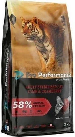 Pro Performance Sterilised Kuzu Etli Somon Balıklı Yetişkin Kedi Maması 15 Kg
