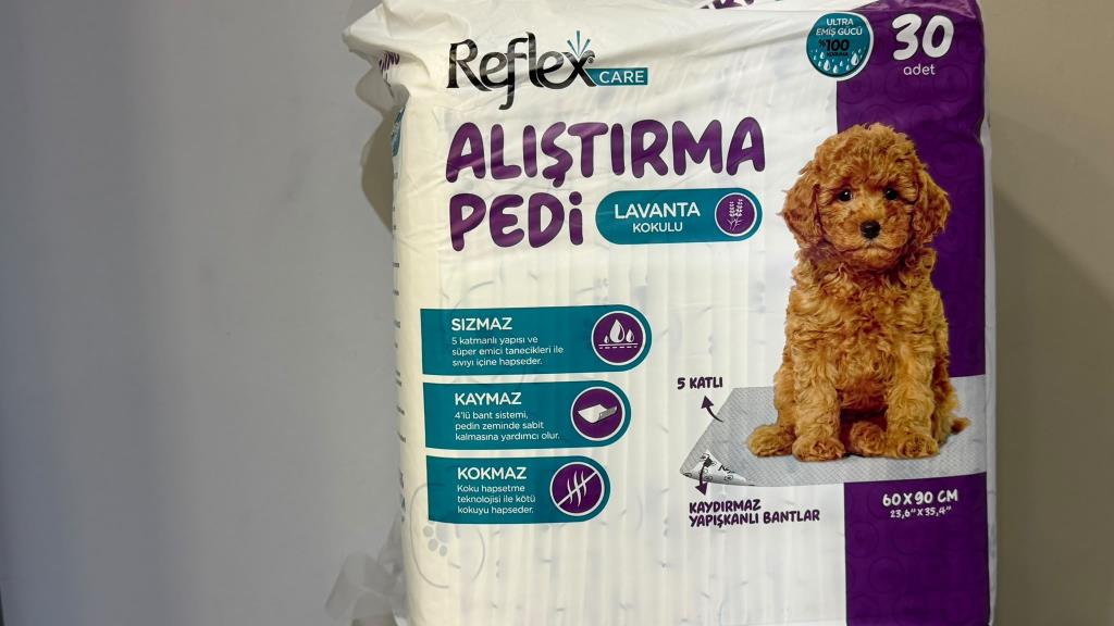 Reflex Çiş Alıştırma Pedi Lavanta Kokulu 10 Lu 60x90 Cm