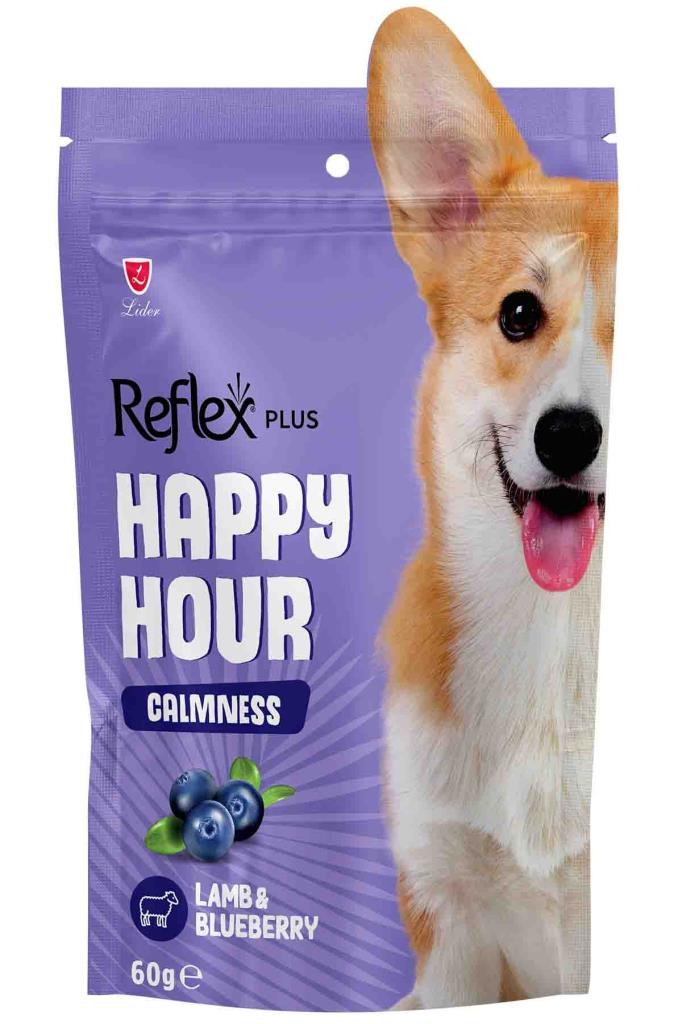 Reflex Happy Hour Sakinleşmeyi Destekleyici Köpek Ödül Maması 60 Gr