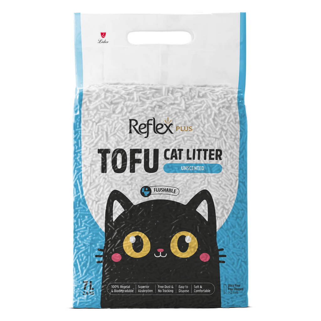 Reflex Plus Tofu Kokusuz Kedi Kumu 7 Lt