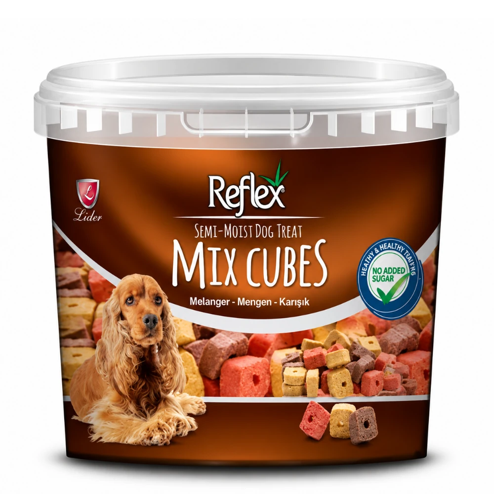 Reflex Semi Moist Mix Küp Yetişkin Köpek Ödül Maması 500 Gr