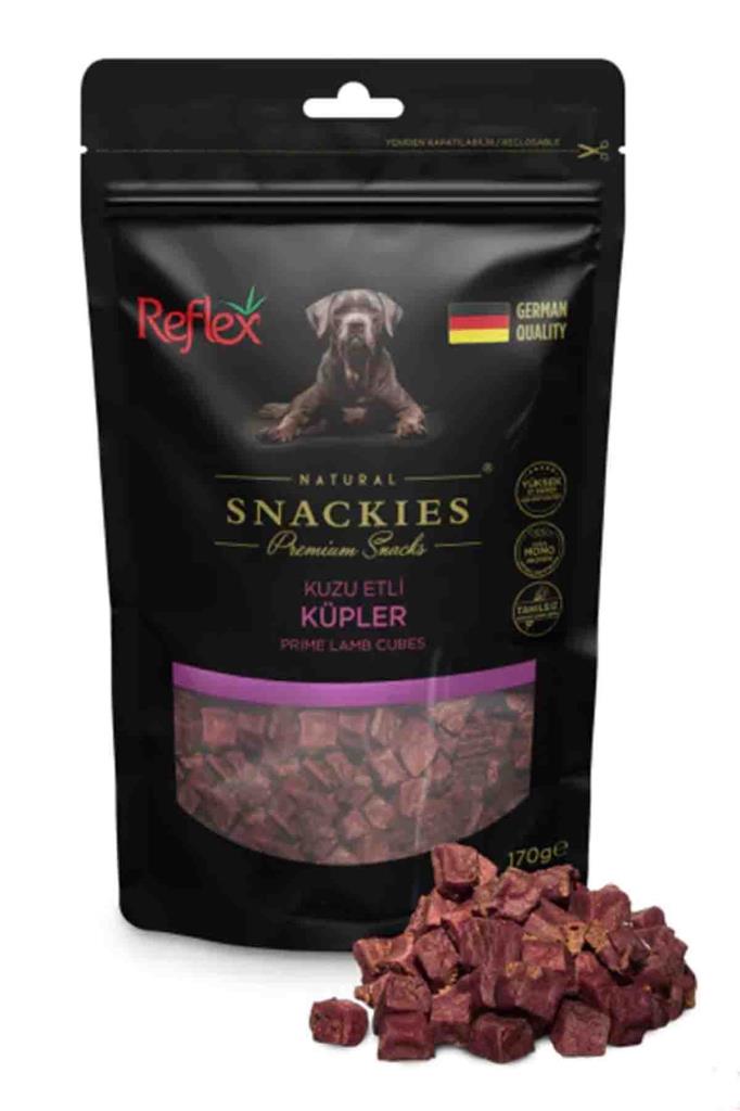 Reflex Snackies Natural Kuzu Etli Küp Tahılsız Köpek Ödül Maması 170 Gr