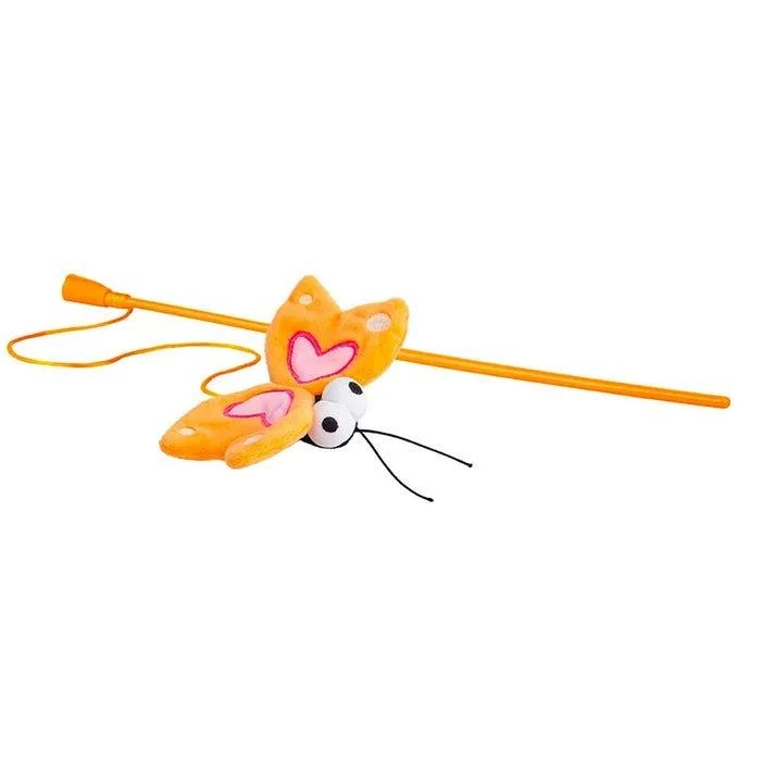 Rogz Catnip Butterfly Magic Stick Orange Kedi Oltası 80 Cm