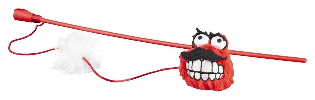 Rogz Catnip Fluffy Magic Stick Red Kedi Oltası 60 Cm