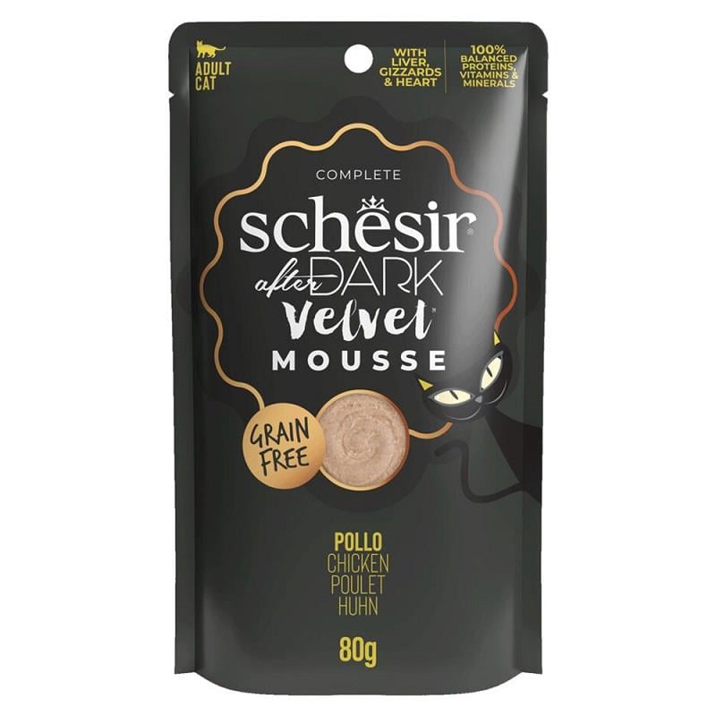 Schesir After Dark Tavuklu Kedi Pouch Maması 80 Gr