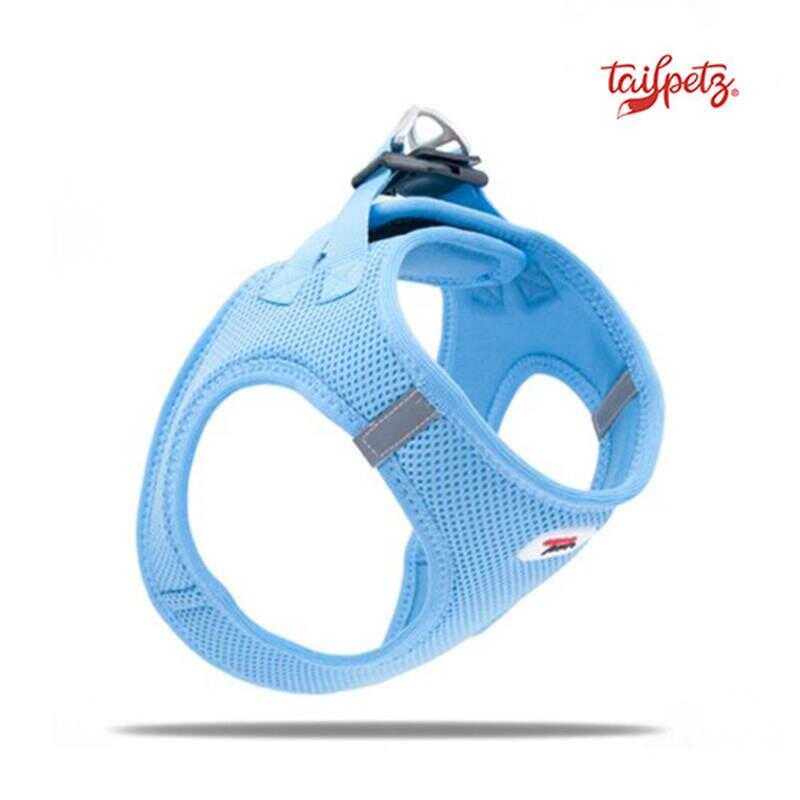 Tail Petz Air Mesh Köpek Göğüs Tasması Mavi Small