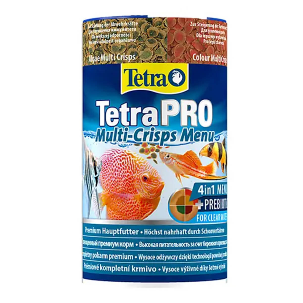 Tetra Pro Multi Crisps Menu Süs Balığı Yemi 250 ml