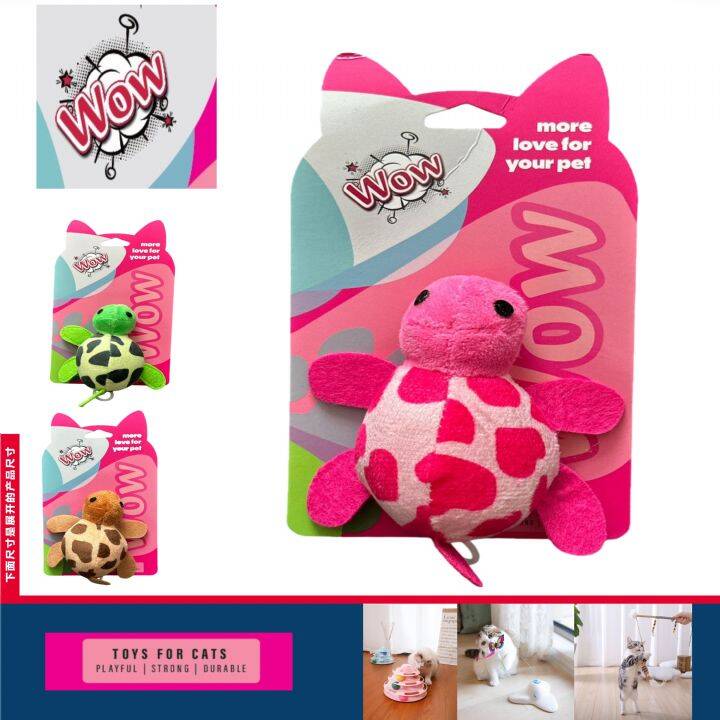 Wow Peluş Kedi Oyuncak Çek Bırak Caretta