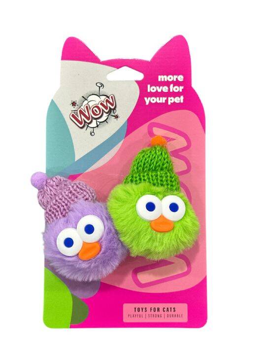 Wow Peluş Kedi Oyuncak Meraklı İkizler