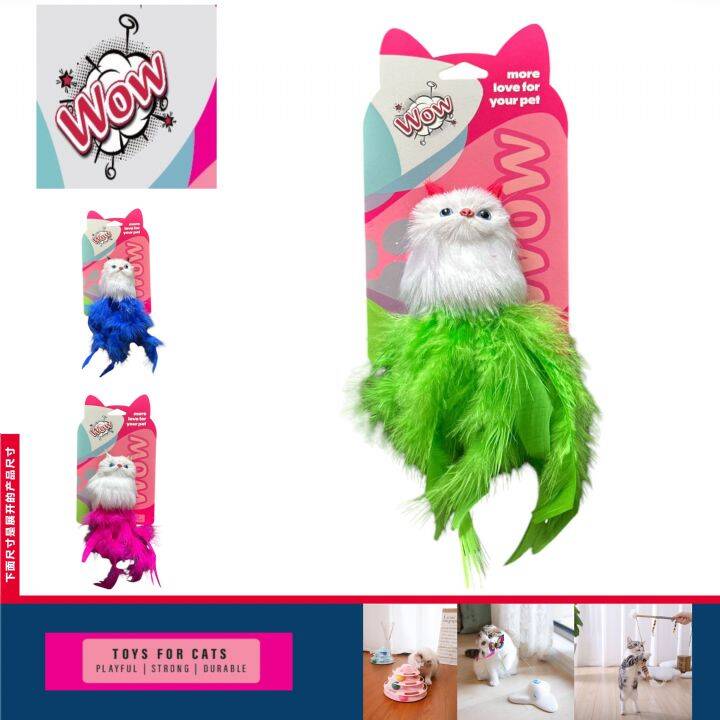 Wow Peluş Kedi Oyuncak Tüylü Kedi