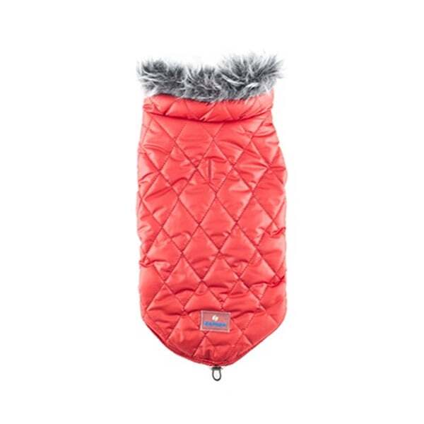 Zampa Shiny Yakalı Mont Kırmızı XSmall