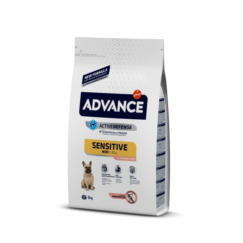 Advance Dog Mini Sensitive Balıklı Köpek Maması 3 Kg