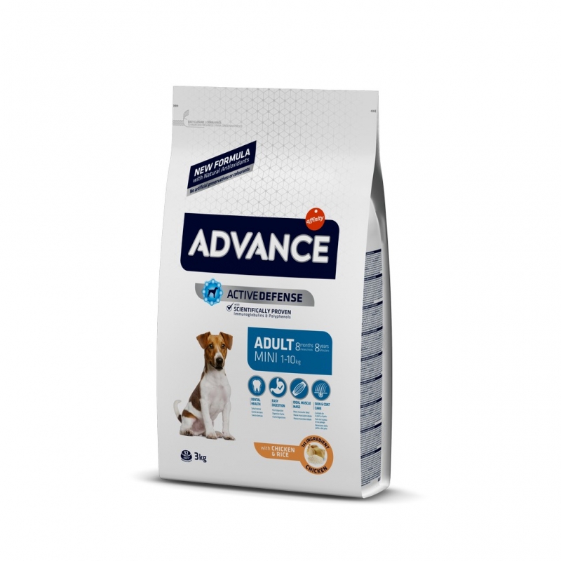 Advance Tavuklu Yetişkin Küçük Irk Köpek Maması 3 Kg