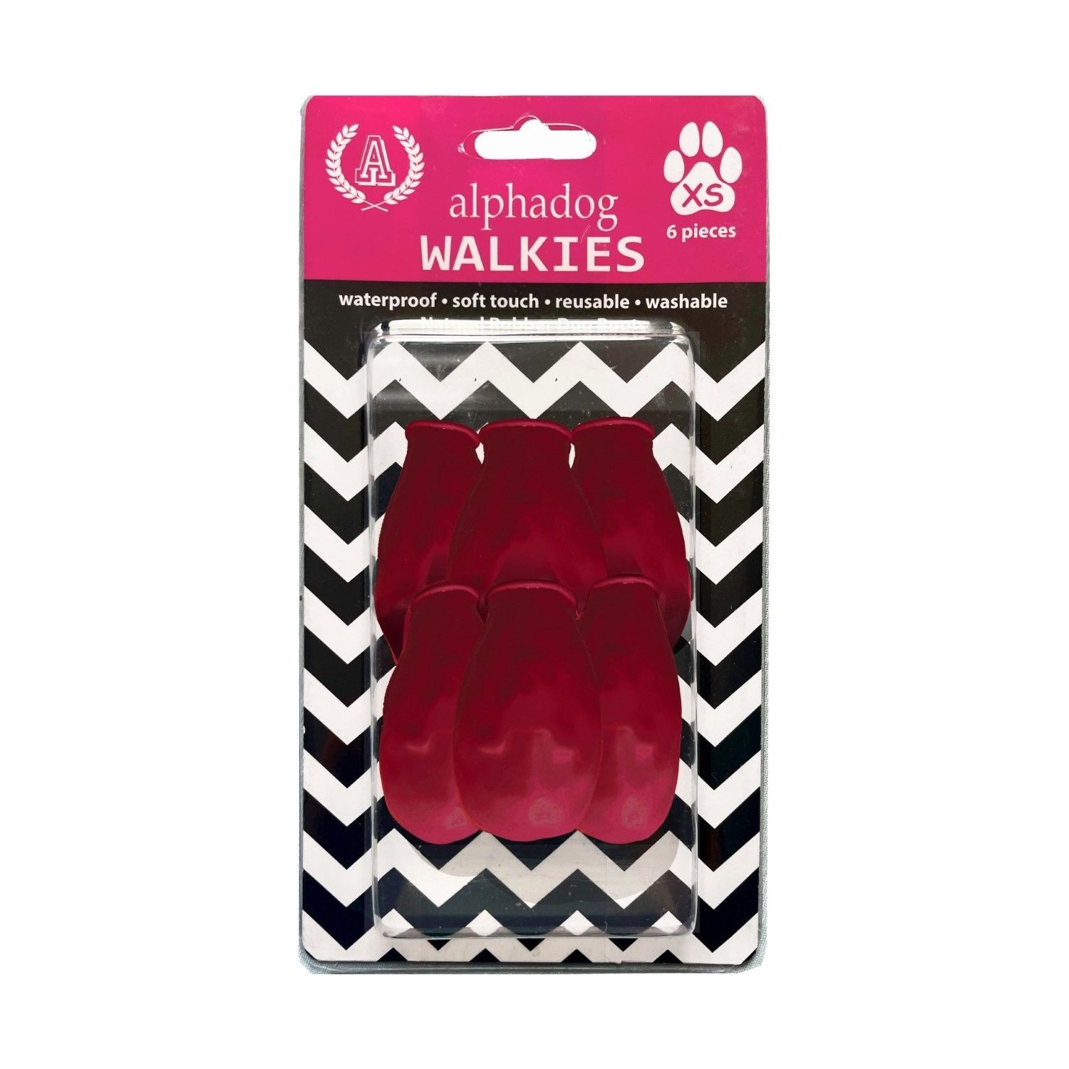 Alphadog Walkies Galoş Patik Bordo Small