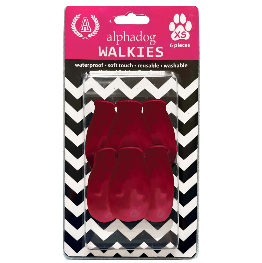 Alphadog Walkies Galoş Patik Kırmızı XXSmall