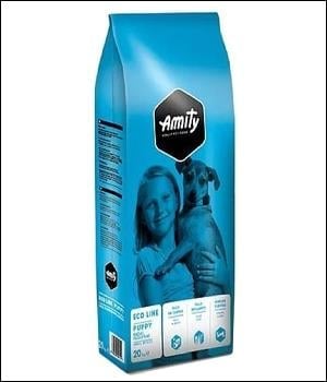 Amity Eco Line Active Karışık Kırmızı Etli Yavru Köpek Maması 20 Kg