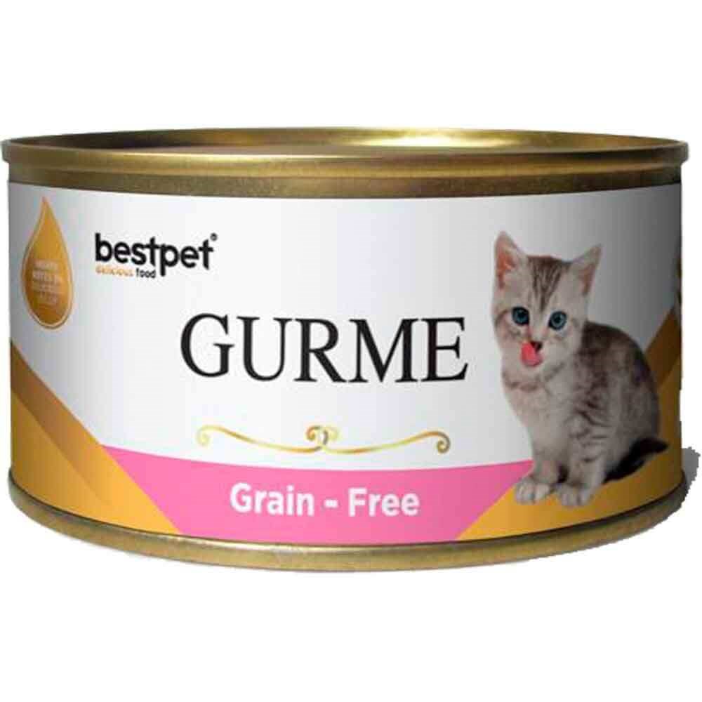 BestPet Gurme Kitten Jelly Tahılsız Tavuklu Yavru Kedi Konservesi 100 Gr