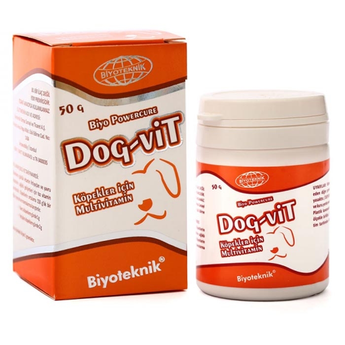 BiyoTeknik Dog-Vit Multi Vitamin 50 Gr