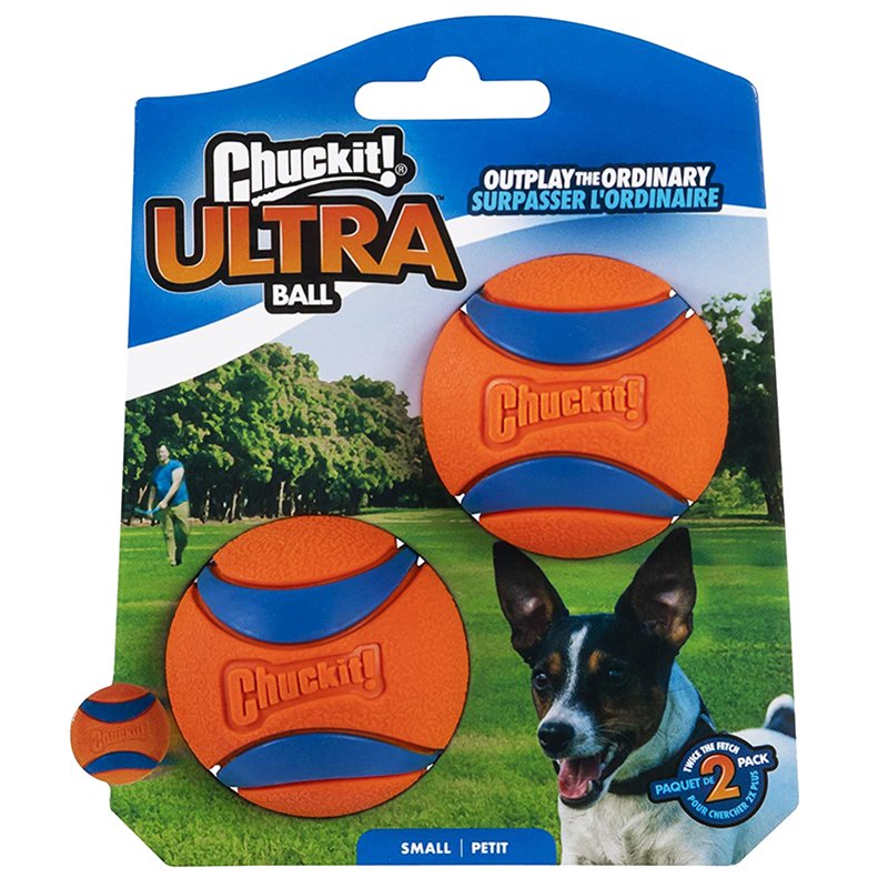 Chuckit Ultra Ball 2'li Köpek Oyun Topu Küçük Boy