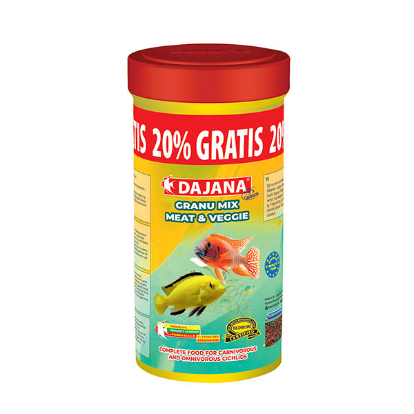 Dajana Granu Meat Veggie Mix 250+50Ml Promo 150 Gr