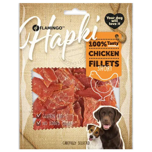 Flamingo Chicken Short Fillets Tavuk Etli Parça Glutensiz Köpek Ödülü 170 Gr