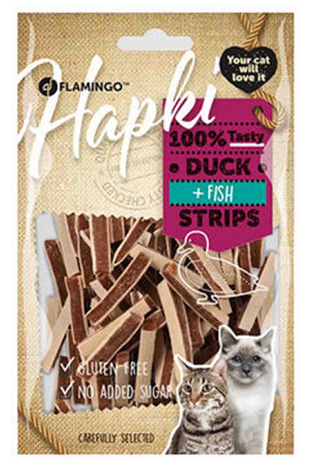 Flamingo Hapki Ördekli Balıklı Kedi Ödül Maması 85 Gr