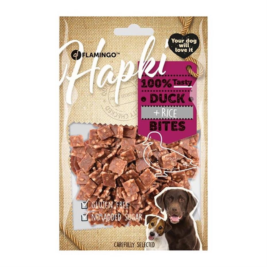 Flamingo Hapki Ördekli Pirinçli Köpek Ödülü 85 Gr