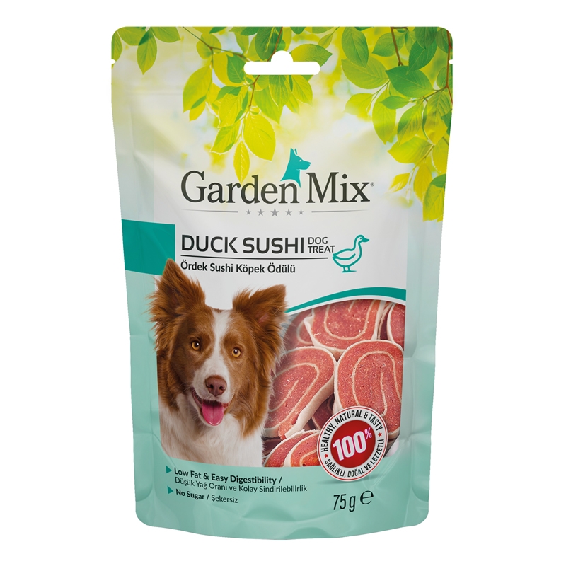 Garden Mıx Ördekli Sushi Köpek Ödülü 75 Gr